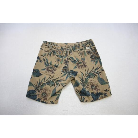 Denim Supply Ralph Lauren Hawaiian Chino Shorts Button Fly Floral Mens Size 36 - Picture 5 of 6